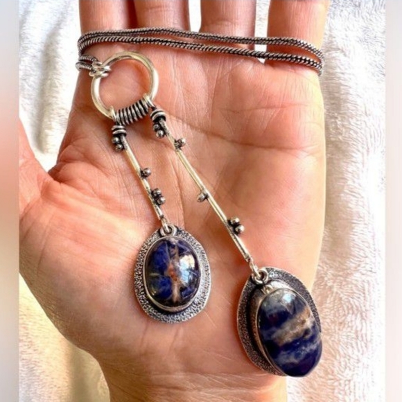 Solalite Lariat Style Necklace - Picture 2 of 7